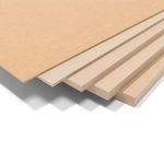 Highdecora MDF Board, Cut to Size, Standard Raw MDF Surface, Both Sides (18mm Thick H100-1000mmXW100-600mm)