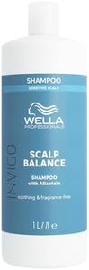 Wella Professionals INVIGO SCALP BALANCE Sensitive Scalp - Gentle Cleansing Shampoo - Dry Scalp Shampoo For Sensitive Scalps - Fragrance Free(1L)