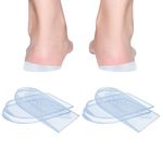 Plantarelief 3 Layers Adjustable Orthopedic Heel Lift Inserts: Heel Wedge Inserts Women Men, Height Increase Insoles for Leg Length Discrepancies, Supination, Over Pronation, Heel Spurs - 1 Pair, S