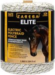 Elite Polybraid Electric Fence for Horses 1000 Ft of Heavy Duty Braid