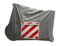 Motorhome Bike Cover for 2 to 3 Bikes & Warning Sign - Caravan Cycle Rack