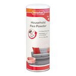 Beaphar - Household Flea Powder – Kills Fleas and Flea Larvae – Insecticidal Powder with Immediate Killing Action on Fleas – Use on Carpets, Rugs and Soft Furnishings – Easy-to-use – 300g