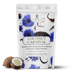 SOL Coconut Carnival - Assam Earl Grey Tea With Coconut & Blue Cornflower | Provides Hydration & Soothes Skin | 50 Grams Loose Leaf | With Bergamot & Creme' Extract | By SOL - Reinvent & Restore