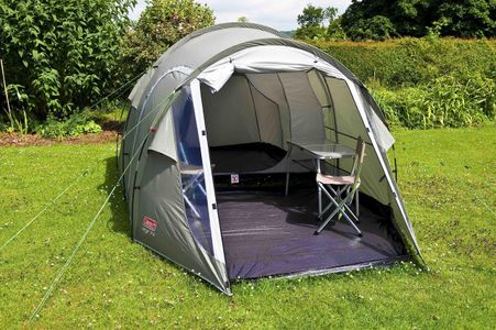 Coleman Coastline 3 Plus Tunnel Tent – 3 Person, Lightweight, Waterproof Awning
