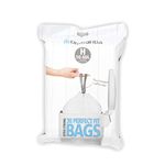 Brabantia Dispenser Bin Liners / Trash Bags, Size/Code H, 50-60 Litre, 30 Bags, 375705