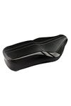 Elegant Single Bolt Sports Black and Silver Bike Seat Cover Compatible with Revolt RV 400