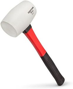 TEKTON 16 oz. Fiberglass Handle White Rubber Mallet | 30653