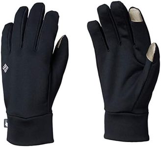 Columbia Unisex Omni-Heat Touch Glove Liner, Thermal Reflective Warmth, Black, Large