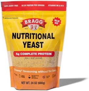 Bragg Premium Nutritional Yeast Seasoning - Vegan, Gluten Free – Good Source of Protein & Vitamins – Nutritious Savory Parmesan Cheese Substitute (24oz (Pack of 1), Original)