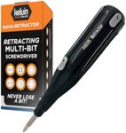 Kelvin Tools Retractor - Retractable All-In-One Screwdriver Quick Change Phillips Head and Flat Head Screwdriver, Upgraded Retract-A-Bit Screwdriver, Durable & Lightweight - MADE in NORTH AMERICA