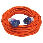 Streetwize - 25m Extension Cable, 230V - 16 Amp Caravan, Camping, Motorhome Power Cable