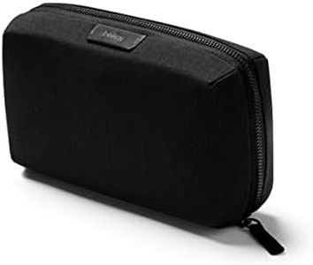 Bellroy Tech Kit (Tech Accessories Organizer Pouch, Zipper Closure, Stores Power Bank, Phone Charger, Cables & More) - Black