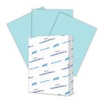 Hammermill Colored Paper, 24 lb Blue Printer Paper, 8.5 x 11 - 1 Ream (500 Sheets) - Made in the USA, Pastel Paper