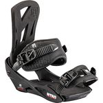 Nitro Men's Staxx '23 Snowboard Binding, Snowboard Binding, Black, M