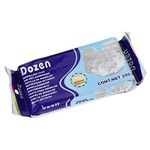 Dozen Modelling Clay Air Hardening 250 Grams (White)