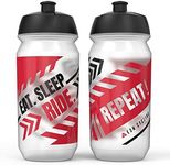 KOM Cycling Water Bottle 2 Pack. Cycling Water Bottle Set to Inspire. Includes 2 bike water bottles that fit most cages and bottle holders. BPA Free! Made in Europe