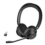 Cyber Acoustics Essential Wireless Headset (HS-1500BT) – Professional Headset Optimized for UC Platforms, ANC & ENC Technology Ensure Quality Audio for Calls & Music with All Day Comfort