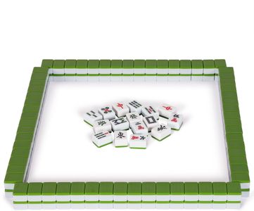 Yellow Mountain Royal Azure Mahjong Set – Classic Tile Game