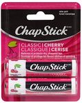 ChapStick Classic Cherry (2 Pack) Lip Balm, Skin Protectant, 4 g (Pack of 2)