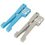 45-163 45-162 Fiber Optic Jacket Stripper Fiber Optic Buffer Tube Stripper Coaxial Cable Stripping Tool (45-162+45-163)