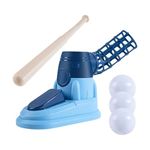 HEAVENGLOW Kids Baseball Pitching Machine Toy Foot Pedal for Boy Girls Blue|1 Baseball Pitching Machine|Other Educational Toys| Other Educational Toys| Other Educational Toys