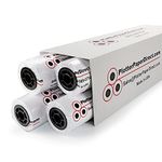 Plotter Paper 36 x 150: Box of 4-36” x 150 ft. Rolls, 20 lb. Bond Paper on 2" Core. for CAD Printing on Wide Format Ink Jet Printers
