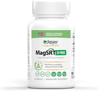 Jigsaw Health MAG SRT Magnesium Supplement (Mag SRT B-Free, 60 Count)