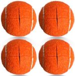 HiBallBall 4 Pack Precut Tennis Bal