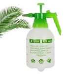 Garden Pump Sprayer,Pressure Sprayer,2L Hand-held Pressure Sprayer Bottle for Lawn with Safety Value&Adjustable Nozzle, for Watering,Spraying Weeds,Home Cleaning