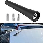 Car Antenna Replacement, Universal Car Roof Antenna With First-class Reception Quality, Short Car Antenna for AM and FM Reception, 6.5 cm