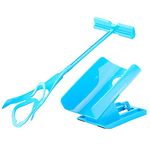 Sock Helper Puller Up Aid | Easy On & Off Sock Stocking Slider & Shoehorn | Easy Dressing without Bending for Elderly, Disabled, Pregnant Women, Injury & Mobility Limitations Pull Up Assistance Tool