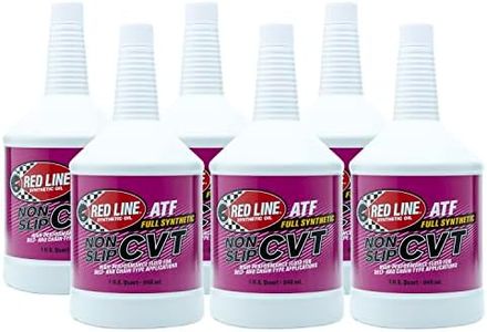 Red Line 30804 Synthetic Non-Slip Continuously Variable Transmission Fluid (CVT) - 1 Quart (6 Pack)