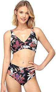 AXESEA Women's Bikini Set High Waisted Swimsuit Push up Two Piece Bathing Suit Swimwear with Adjustable Shoulder Strap, Fairy, Small