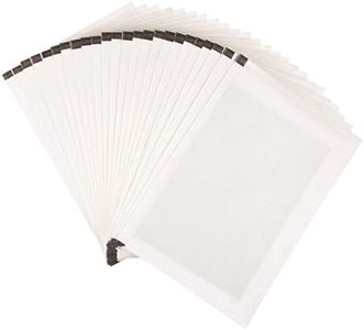 Amazon Basics-Hojas para lubricar y afilar trituradoras, Microcorte - Pack de 24, blanco