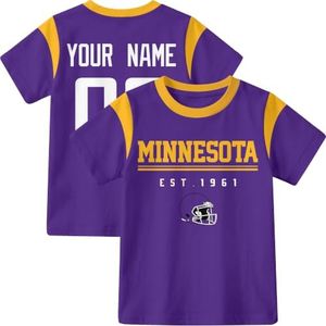 INAOO Minnesota T-Shirt for Kids Clothes Short Sleeve Custom Gifts