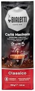 Bialetti - Universal Ground Coffee Classico: Medium Roast Ground Coffee, Hazelnut and Dried Fruit Aroma, 250g, Compatible for use with Moka Pot, Espresso Machines and Coffee Press