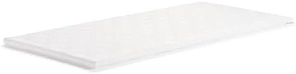 TEMPUR EASE Mattress Topper Single 90 x 190 cm, 3cm Thick, Conforming Mattress Topper, Washable Cover, White
