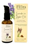 FLORA Organic Lavender infused in JOJOBA Oil. Relaxing. Calming. Regenerative. Made in Canada. 50 ml