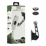 Nite Ize Original Steelie Orbiter Windshield Mount Kit - Low Profile Magnetic Car Windshield Mount for Smartphones