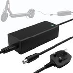 Mezelon® 42V 2A Electric Scooter Charger for Xiaomi M365, Pro, Pro 2, Mi 3, 1s, Segway Ninebot Scooter G30 ES1 ES2 ES3 ES4 E22E E25E E45E, 36V Battery Charger for Aovo, Bird, Lime, Spin, Skip and More