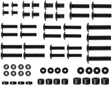 Mounting Dream Universal TV Mounting Hardware Kit, VESA Screw Set for All TVs and Monitors Includes M4, M5, M6, M8 Screws, Spacers and Washers, Works with Any TV Brackets/Mounts, TV Screw MD5754-04