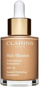 Clarins Skin Illusion Natural Hydrating Foundation SPF15 30ml 110 - Honey