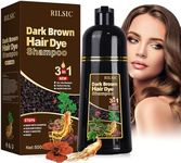 Dark Brown Hair Color Shampoo, 500M