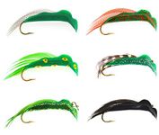 Lucky Bug Bingo Bug Trout Green Combo - Size #2 - Six Assorted Colors