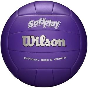 WILSON Soft Play Volleyball, Purple