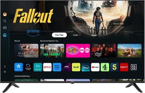 HYE 43" 4K LED Smart TV – Tizen OS, AirPlay, Gaming Hub, Black