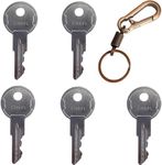 KeyPower (5) CH501 Toolbox Keys for Truck Tool Box Lock Latch, Pack of 5 Keys