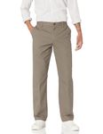 Amazon Essentials Men's Classic-Fit Wrinkle-Resistant Flat-Front Chino Pant, Taupe, 38W x 30L