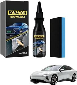 Scratch Removal Wax for Cars, 100ml Paint Restorer with Sponge, Deep Scratch Repair Kit