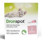 Dronspot Spot On Wormer for Small Cats - 0.5 to 2.5kg - 2 pipettes